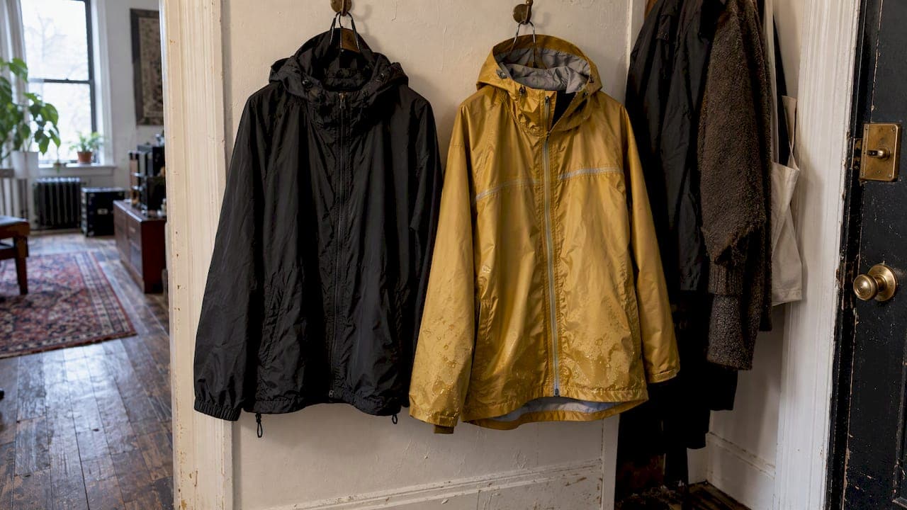 Run Light, Look Sharp: Windbreaker vs. Rain Jacket for Streetwear